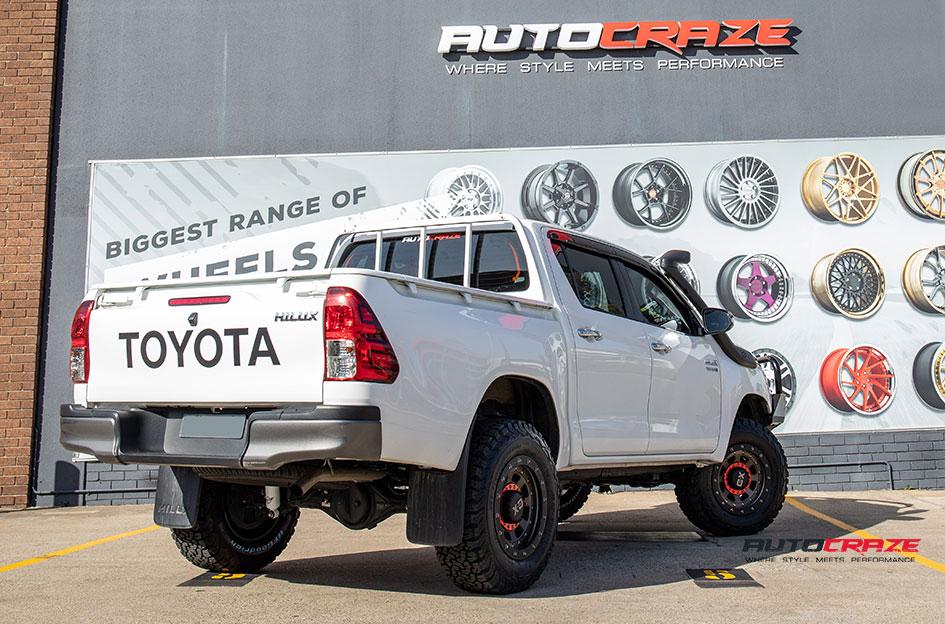 TOYOTA HILUX 4WD FMJ XD SATIN BLACK WITH DARK TINT